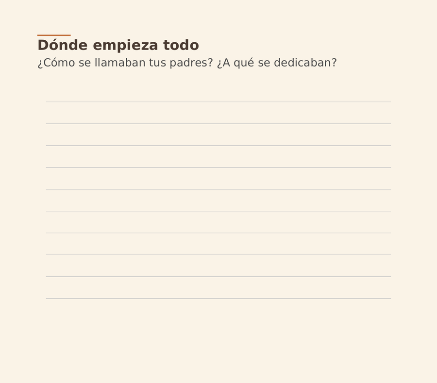 Dónde empieza todo